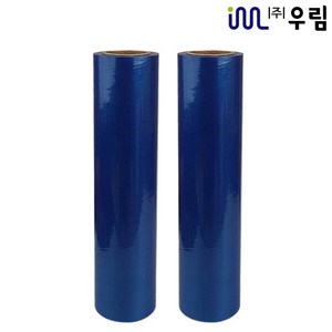 청 보호테이프 보호 랩 필름 1000mm 2롤 공업용랩 청랩, 청보호(1000MM×2롤)1개, 2개