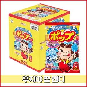 후지야 페코 팝캔디, 114g, 18개