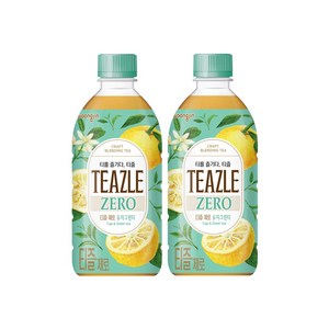 티즐 제로 유자그린티, 500ml, 10개