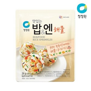 청정원 맛있는 밥 엔 해물 후리가케, 24g, 1개