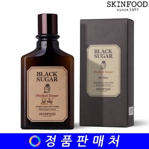 스킨푸드 블랙슈가 퍼펙트 토너 2X 포맨, 180ml, 1개