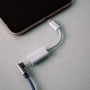 라이트닝 8핀 to USB C 충전전용 젠더 라이트닝 충전기 사용, 1개, 13cm