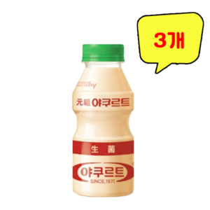 HY 야쿠르트 1971, 750ml, 3개