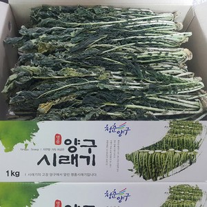 강원도 양구 두타연 건시래기 무청시래기 건나물, 1박스, 일반시래기 1kg