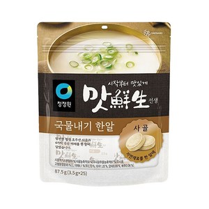 청정원 맛선생 사골 국물내기 한알 100g, 1개