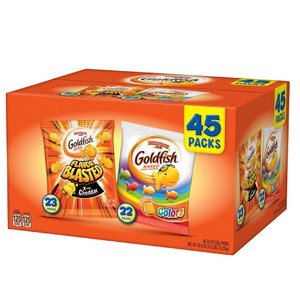 [미국직구] 페퍼리지팜 골드피쉬 버라이어티팩 45개입 1.17kg, 1g, 1개
