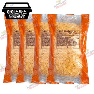 제이케이푸드 코다노 엔젤헤어 체다치즈 2kgX4봉 (드라이) 8kg 업소용 냉동, 2kg, 4개