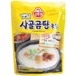 오뚜기 옛날 사골곰탕 국물, 500g, 2개