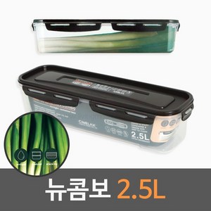 씨밀렉스 뉴콤보 밀폐용기 2.5L 파 보관 파통, 1개, 1개