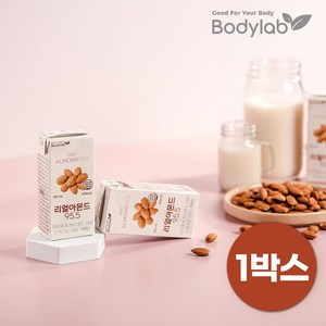 바디랩 리얼아몬드 95.5, 190ml, 72개