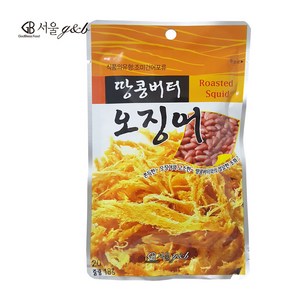 땅콩버터 오징어 봉지 18g, 20개