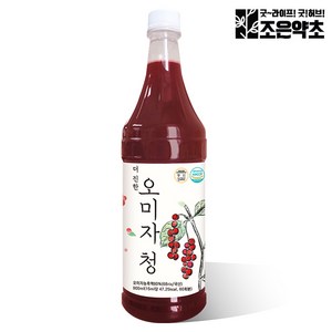 조은약초 더 진한 오미자청, 900ml, 1개입, 1개