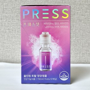 프레스샷 올인원 토탈 영양 앰플 10p, 150ml, 2개