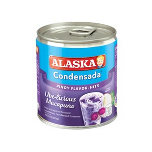 [필마트] Alaska Condensada Ube-licious Macapuno Flavoed 알라크카 콘덴사다 우베, 1개, 300ml