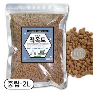 세경팜 경질 적옥토 중립, 2L, 5개