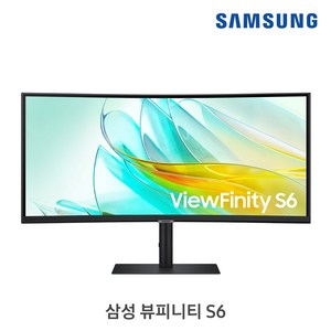 삼성전자 뷰피니티 S6 S34C650U 34인치 커브드 와이드 모니터 USB-C 내장스피커 100Hz, 86.4cm