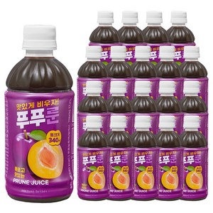 푸푸룬 맛있는 푸룬주스 올리브영 추천템, 20개, 340ml