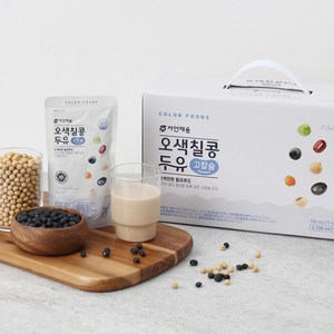 자연채움 오색칠콩두유 고칼슘, 185ml, 40개