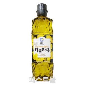 청정원 카놀라유, 500ml, 1개