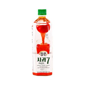 참존 사과7 주스 835ml (PET) 사과 베이스, 1개