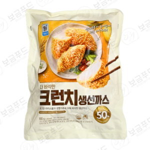 사조대림 크런치 생선까스800g 쌀가루가 들어가 더 바삭한, 800g, 1개