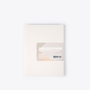 PapePhant 도톰한 화이트 티끌지(한지 느낌), 120g A5 50매