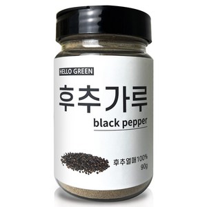 헬로우그린 통후추를 그대로 갈은 100% 후추 가루 90g(통), 90g, 1개