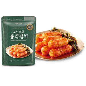 피코크 조선호텔 김치 총각김치 1kg, 1개