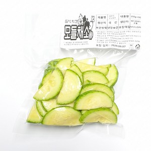 모들채소 애호박 반달썰기 1팩, 애호박 반달썰기500g 1팩, 1개, 애호박 반달썰기500g 1팩