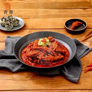 종점 신당동 종점떡볶이 국물닭발 1100g 순한맛 조금매운맛, 1개