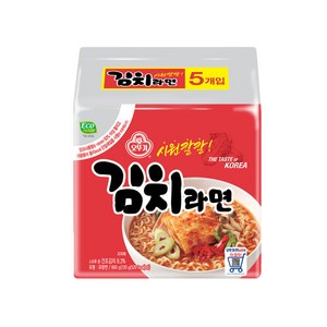 오뚜기 김치라면 120g, 10개