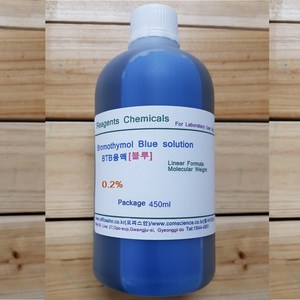 BTB용액 Bomothymol Blue Solution BTB용액 블루(Blue) 450ML