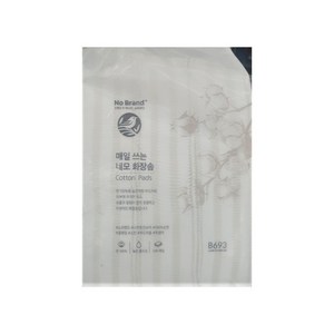 노브랜드 매일쓰는네모화장솜 240매 x 4개 squae cotton pads fo daily use 240 sheets x 4개, 240매입