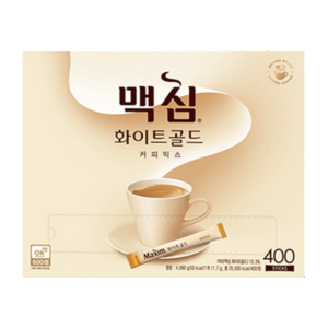 맥심 화이트 골드 커피믹스 400T 1박스, 12g, 400개입, 1개