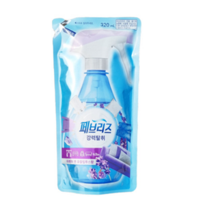 페브리즈 섬유탈취제 라벤더 앤 유칼립투스향 리필, 320ml, 6개