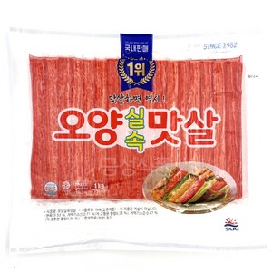 오양 실속 맛살 1kg X 10개입, 10개