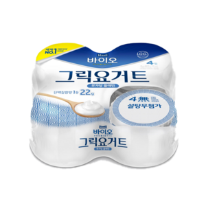 매일바이오 그릭요거트 무가당플레인80g(4입)x6개/냉장배송, 320g, 6개