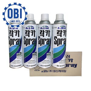 일신 락카 스프레이 1박스 40개입, 적색, 420ml, 40개