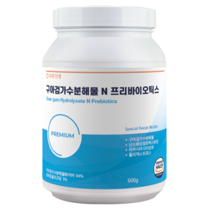 자주가게 구아검 가수분해물 프리바이오틱스 식약청 해썹 인증, 500g, 1개