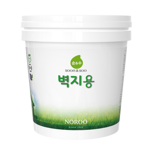 노루페인트 순앤수 친환경 항균페인트 벽지용 2L 곰팡이방지, 화이트(소프트화이트), 1개