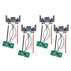 디월트용 리튬 이온 배터리 PCB 충전 보호 회로 기판 4개