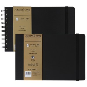 [세르지오] 몽발 트래블북 하드커버 300g/ A6 A5(옵션선택), A5 양장패드
