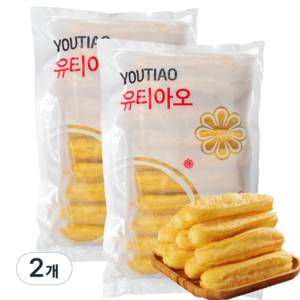 왕부정 중국식품 랜시 유티아오 YOUTIAO 유툐 아침식사대용 궈즈 튀김스틱 400g, 2개