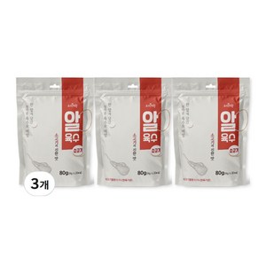 [요리여왕] 프리미엄 알육수 소고기 (총 60알), 80g, 3개