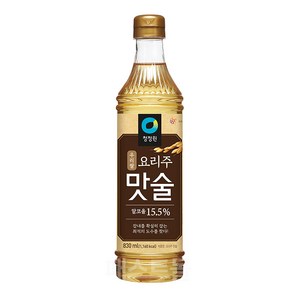 청정원 우리쌀 요리주 맛술, 830ml, 1개