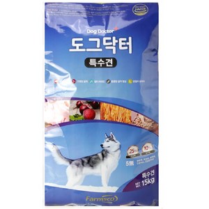 도그닥터 특수견 15kg / 애견사료 강아지사료 댕댕이 진돗개사료 원평사료, 1개