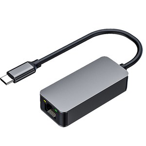 USB 3.1 to 2.5G 랜카드 C타입 A타입 유선 RTL8156B 칩셋, C타입 랜카드, 1개