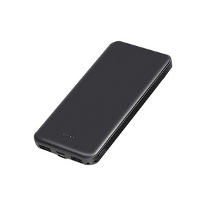 글라우벤 10000mAh 슬림 듀얼 보조배터리, 10000mAh블랙