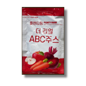 [100%NFC착즙] 더 리얼 ABC주스 [80ml x 50포 (4000ml) 1박스 기준] 2박스 (총100포), 80ml, 100개