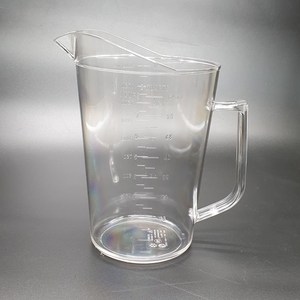 쉐프앤쿡 PC계량컵 국산 비커, 투명, 500ml